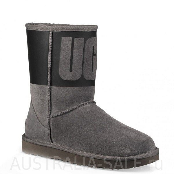 UGG Classic Rubber Boot Grey - Серые